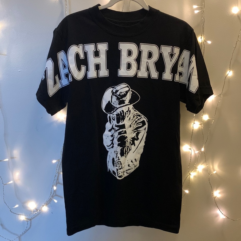 New Zach Bryan Buckeye Shirt Black/White Official Tour Merchandise 2023